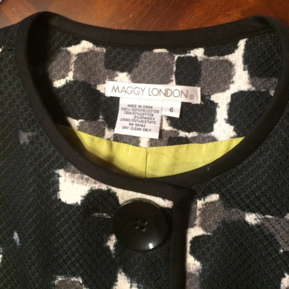 Very Stylish Fall/Spring/Winter Topper Jacket -6 - Picture 14 of 16
